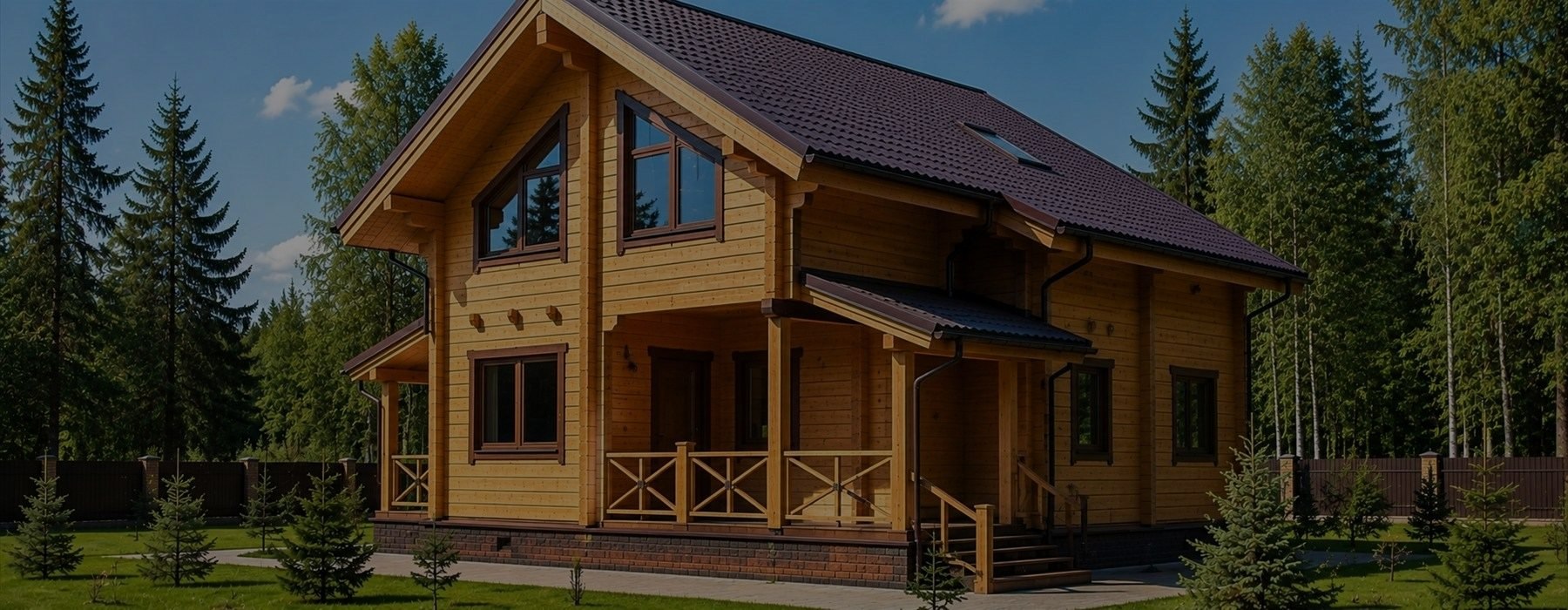 Дома из клееного бруса